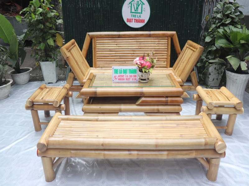 Ghế Tre Dài - GTD007